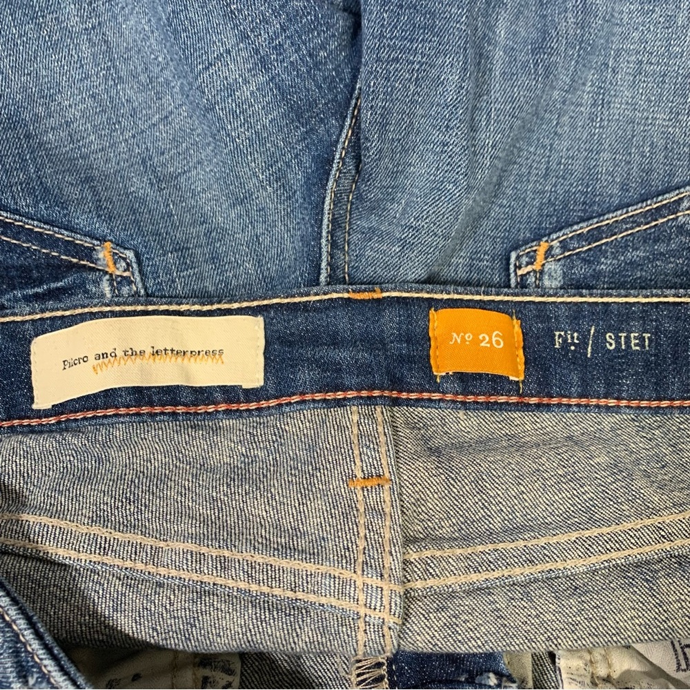 Pilcro Stet Denim Shorts No 26 #659 - Picture 3 of 9